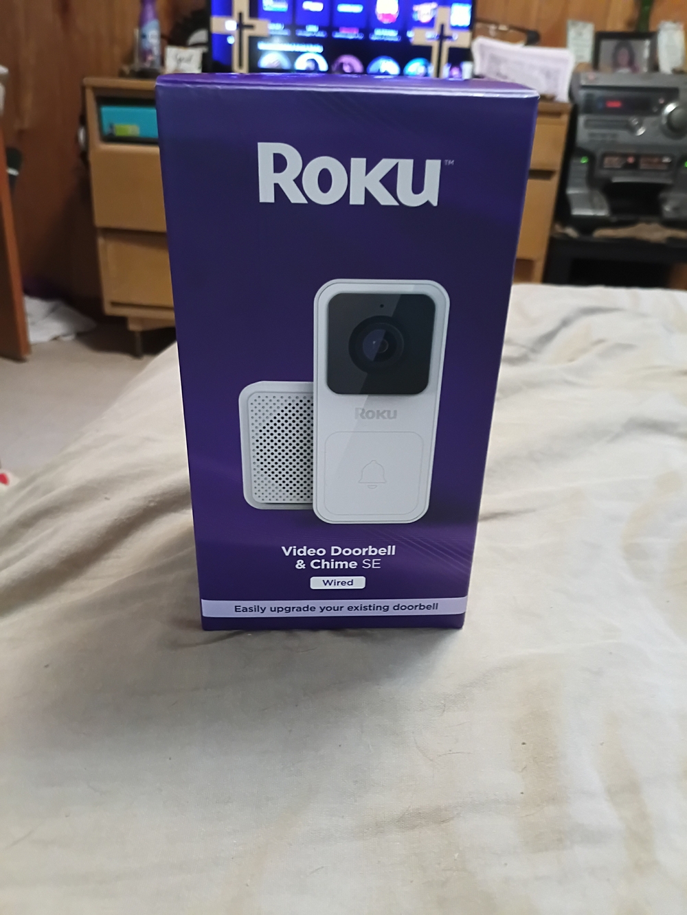 Roku Video Doorbell & Chime SE - Purple/White Box